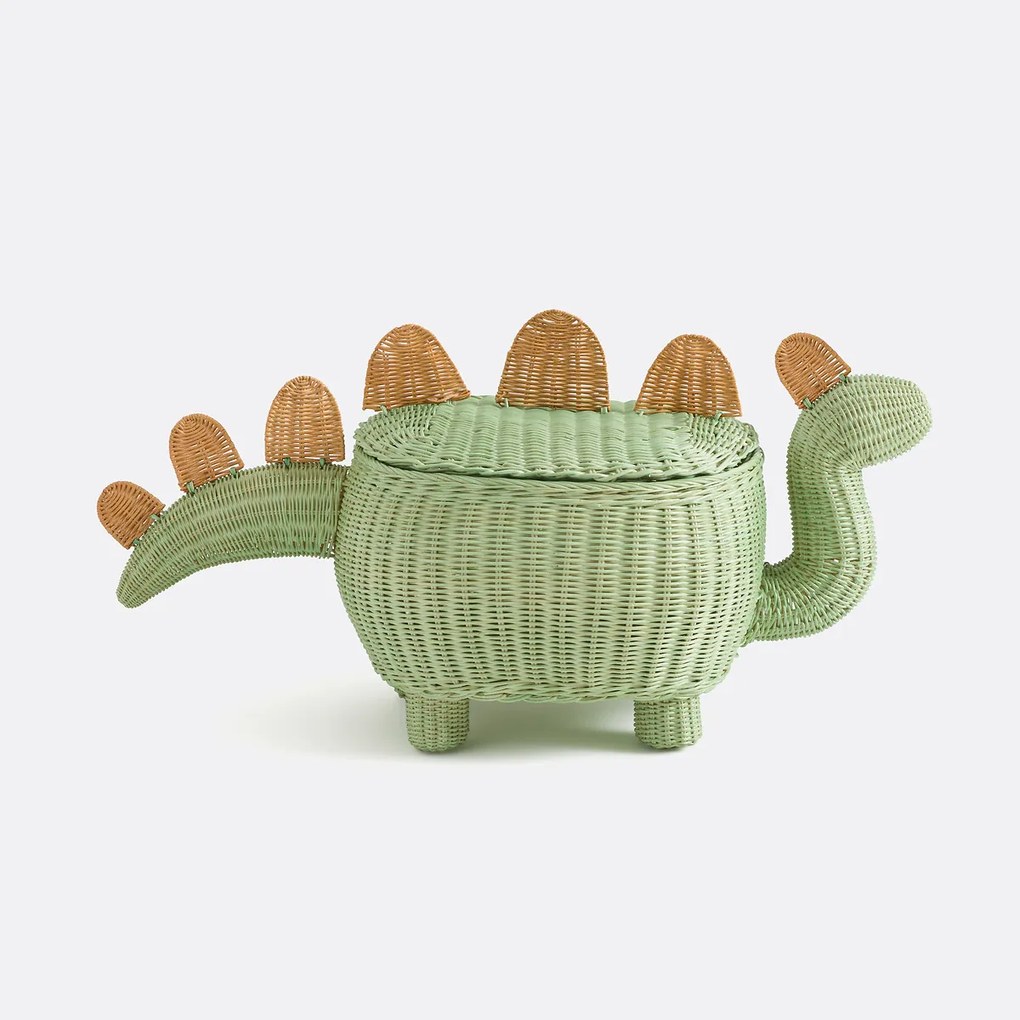Rotan dinosaurusmand voor kinderen, Dinos