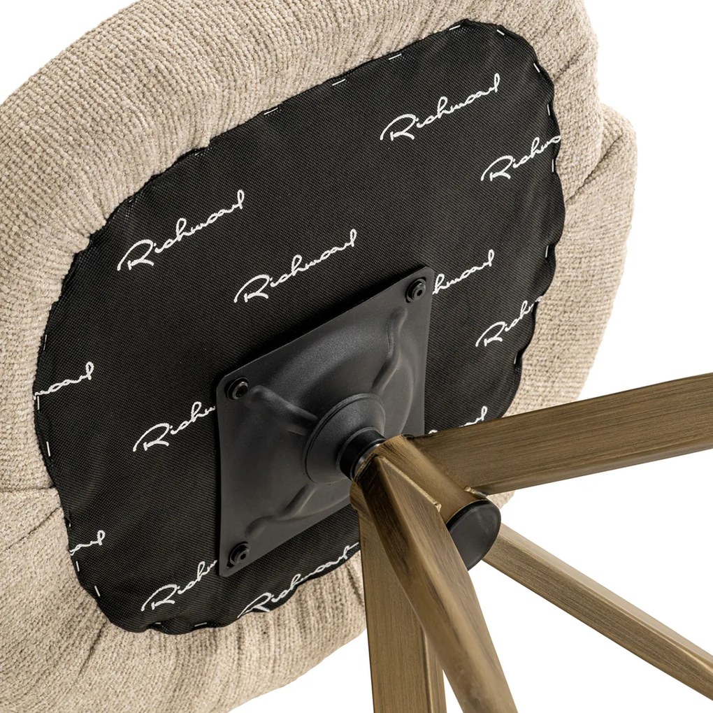 Richmond Interiors Zendaya Draaibare Eetkamerstoel Beige