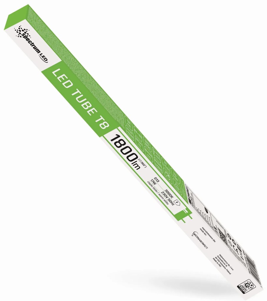 LED buis Warm White 120CM T8 230V 17W WOJ+22303
