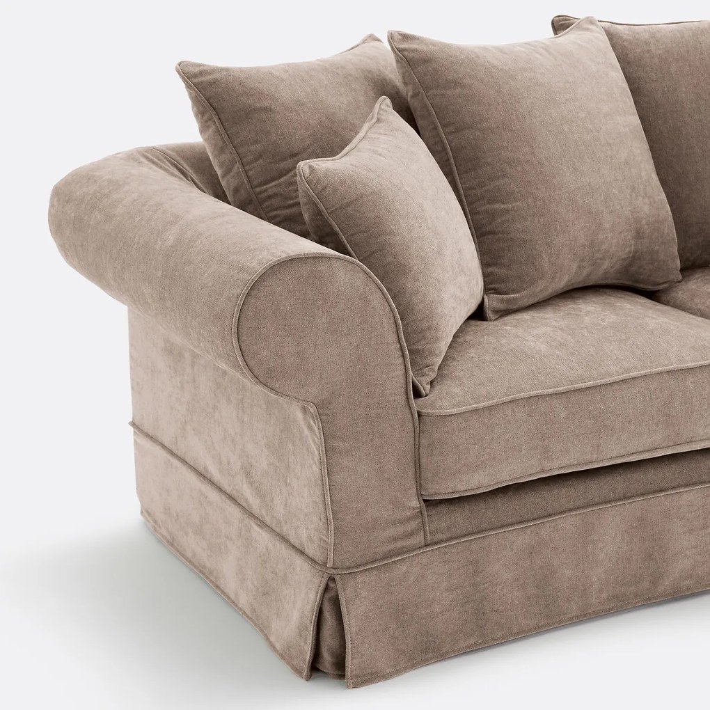 Polyester gemêleerde bank, superieur comfort, Adélia