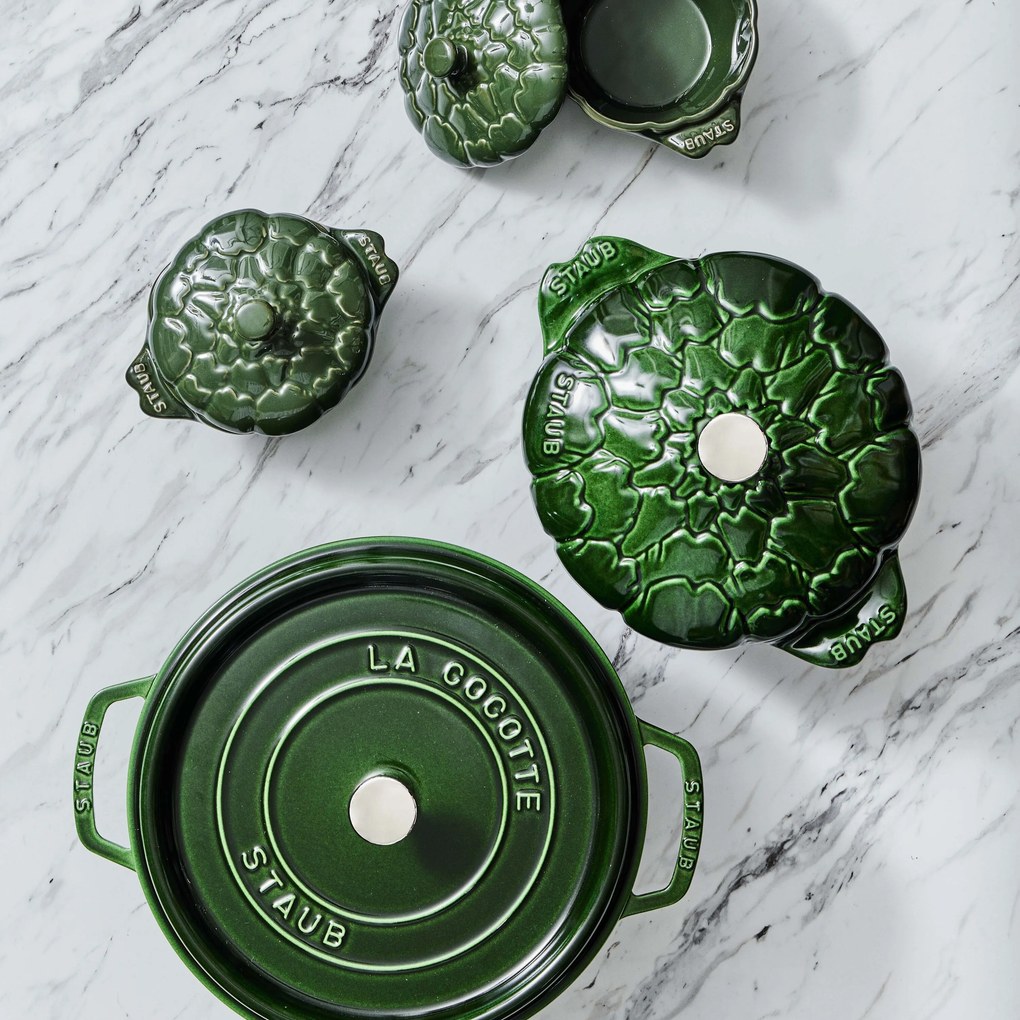 Staub La Cocotte Cocotte 24 cm / 3,7 l, Rond, Basilicum - La Cocotte - Staub