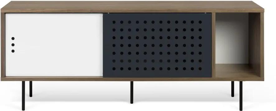 TemaHome Dann TV-meubel Dots Walnoot - 165x46x66cm.
