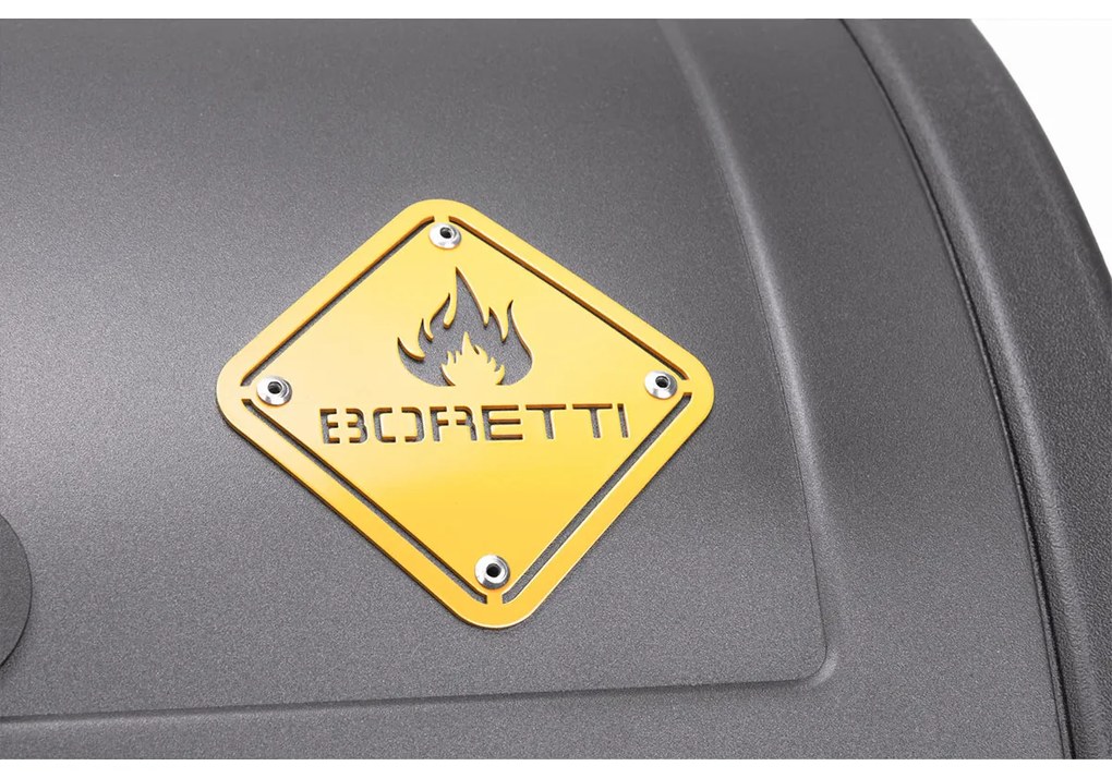 Boretti Barilo houtskoolbarbecue 2.0 incl. beschermhoes