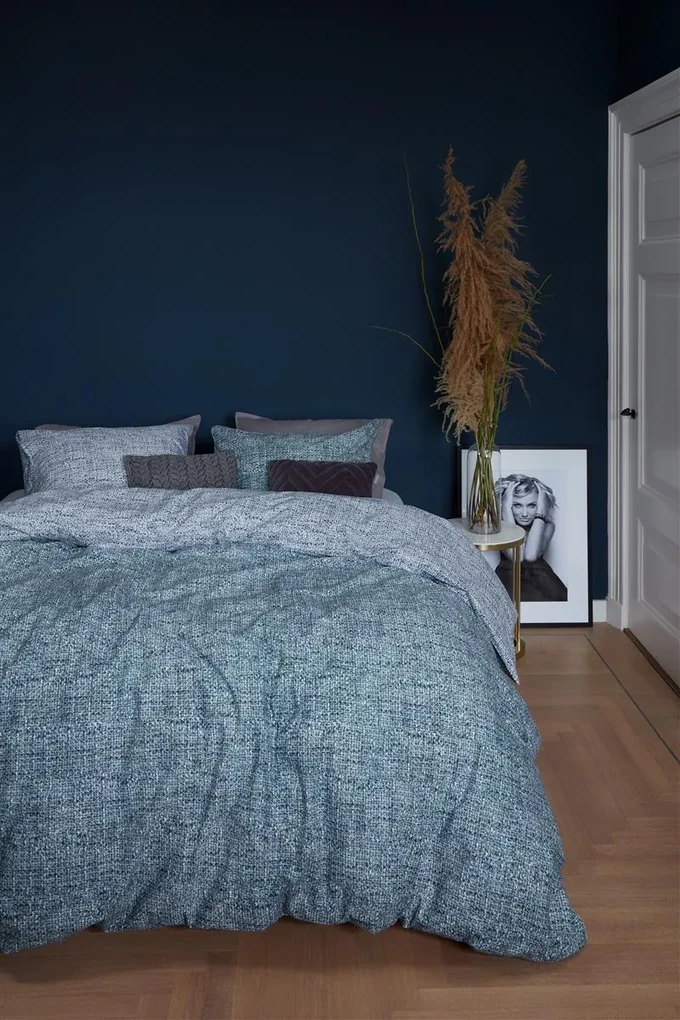 Rivièra Maison Hamilton Dekbedovertrek Blue – Bij Swiss Sense