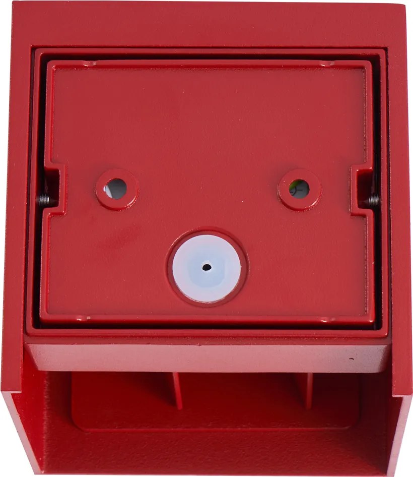 Moderne buiten wandlamp donker rood incl. LED IP54 - Edwin