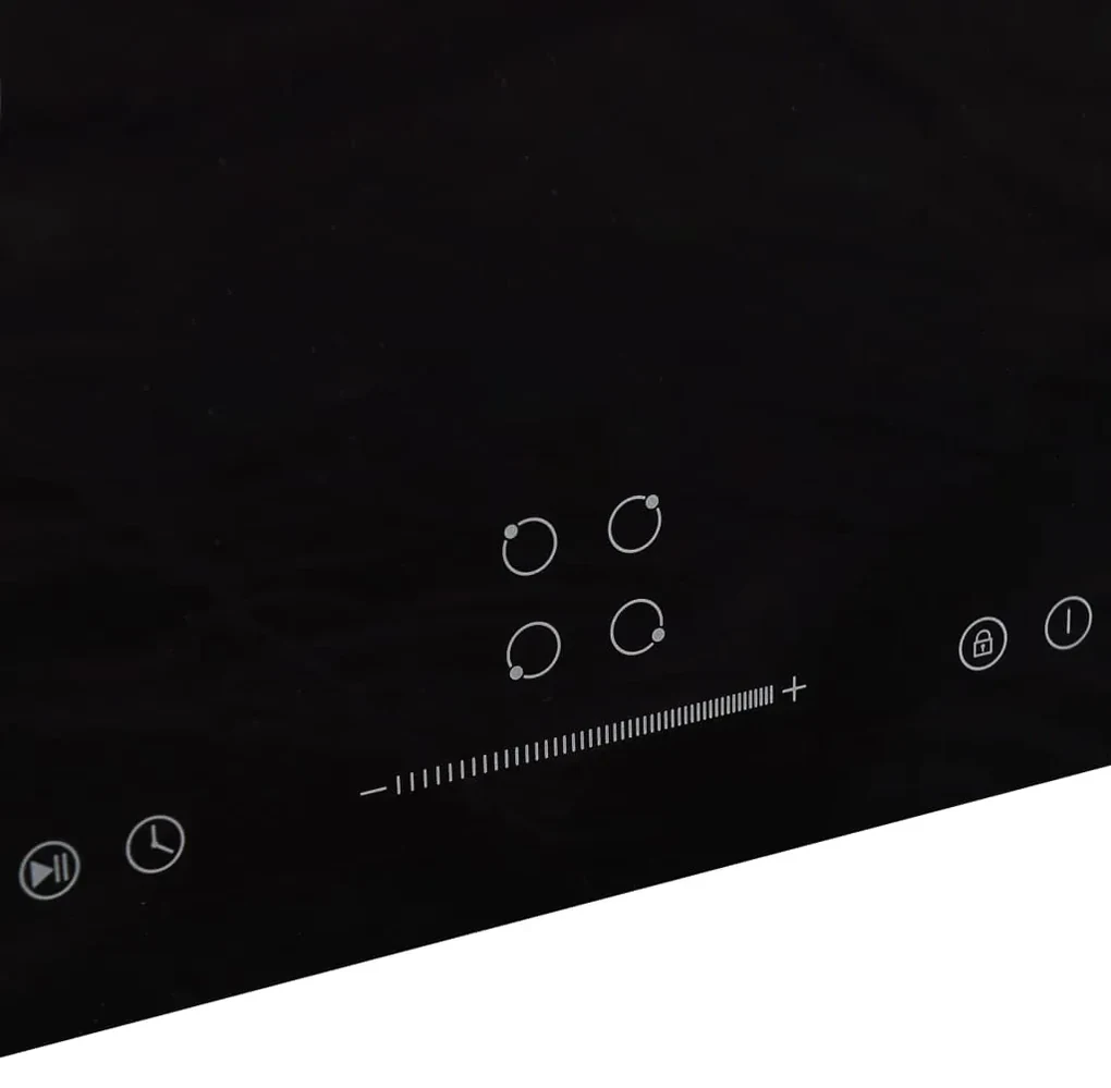 vidaXL Inductiekookplaat 4 zones aanraakbediening 7000 W 77 cm glas