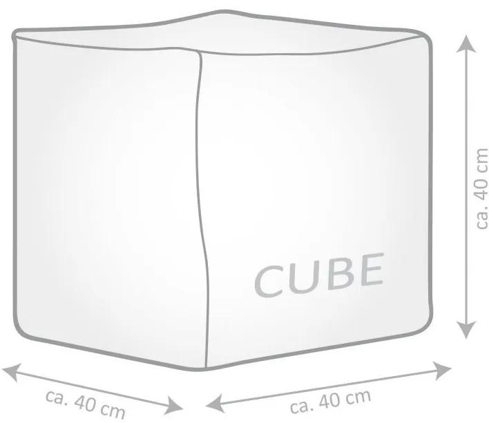Sitting Point Cube Scuba  - Oranje