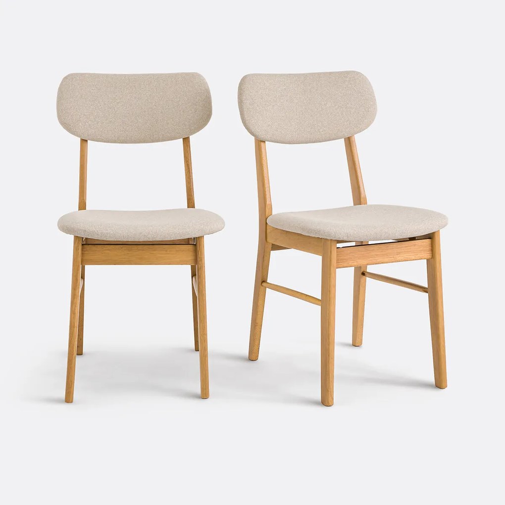 Set van 2 vintage stoelen Selyn
