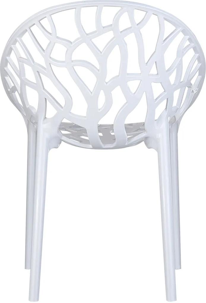 Siesta Crystal stapelbare stoel - wit