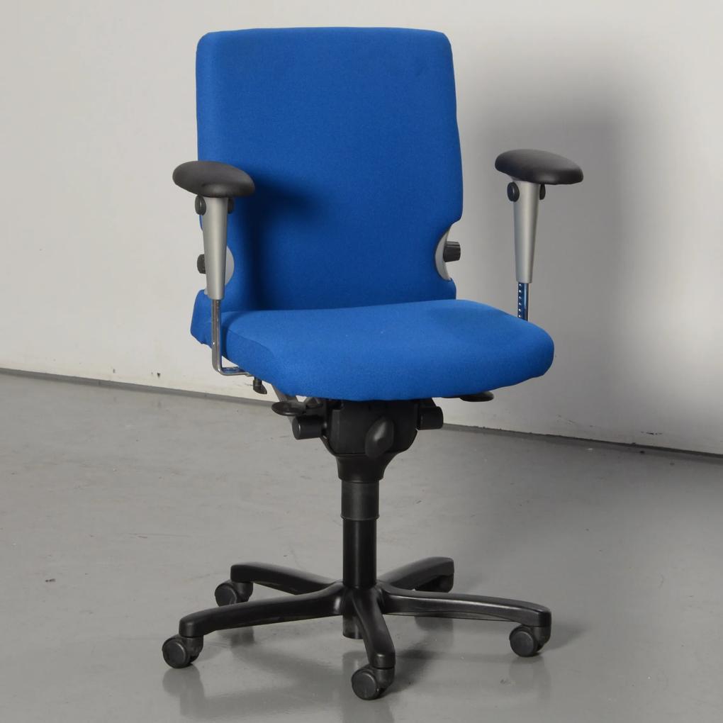 Comforto 77 bureaustoel, blauw, 4D armleggers