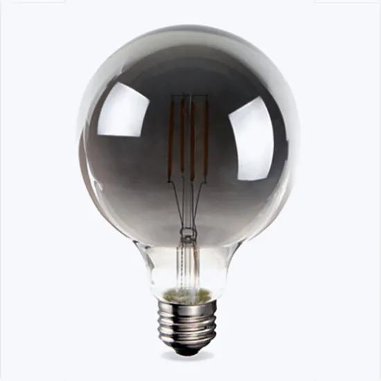 E27 LED Filament Smoke G180 XL Globelamp 8W Warm Wit Dimbaar