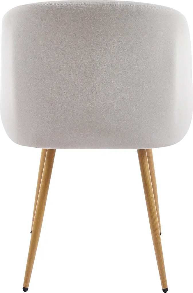 Set 2 Velt Stoffen Stoelen