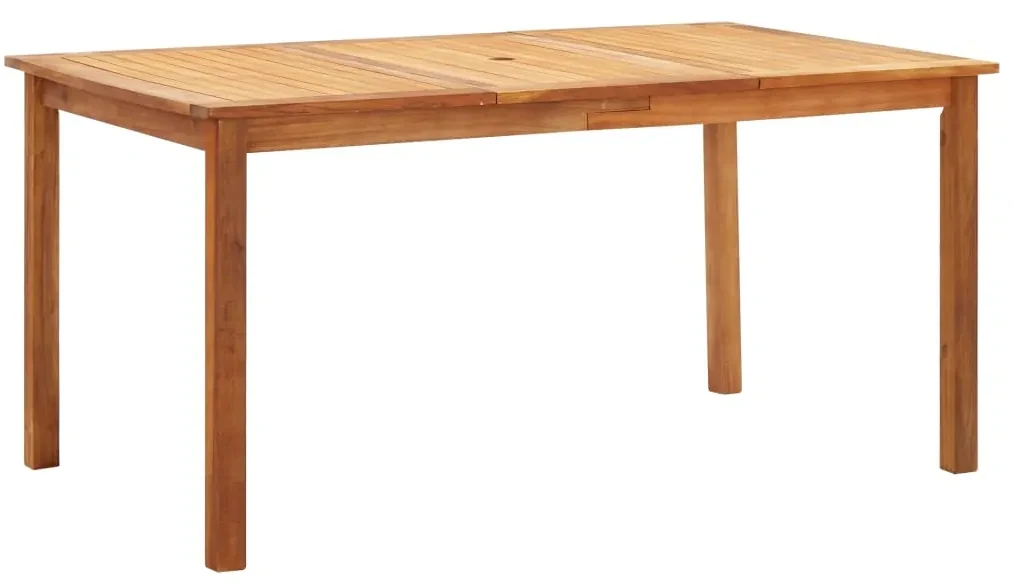 vidaXL 7-delige Eethoek poly rattan en massief acaciahout grijs