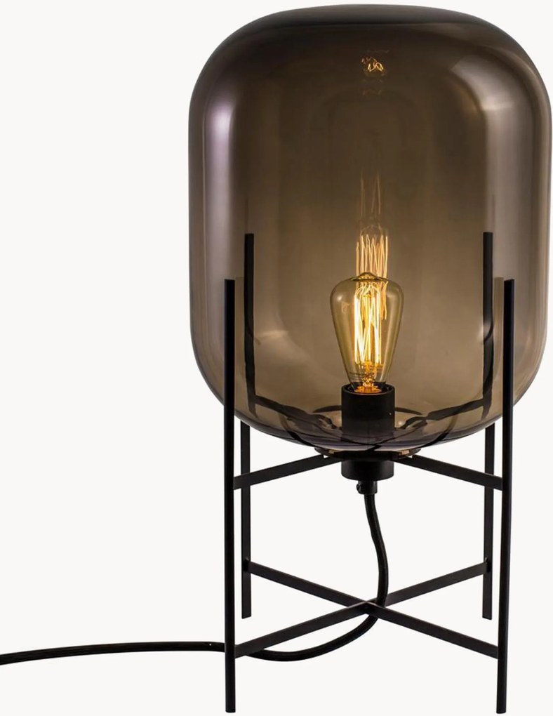 Mondgeblazen LED-tafellamp Oda