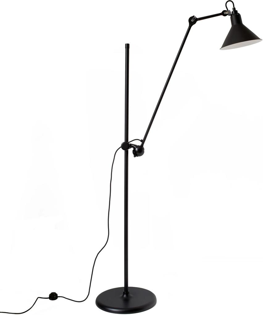 DCW éditions Lampe Gras n215 L vloerlamp zwart