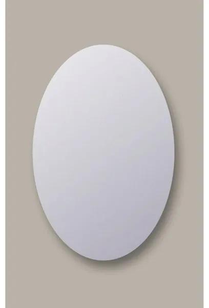 Sanicare Q-mirrors spiegel 70x100x2.5cm Ovaal glas SO.10070