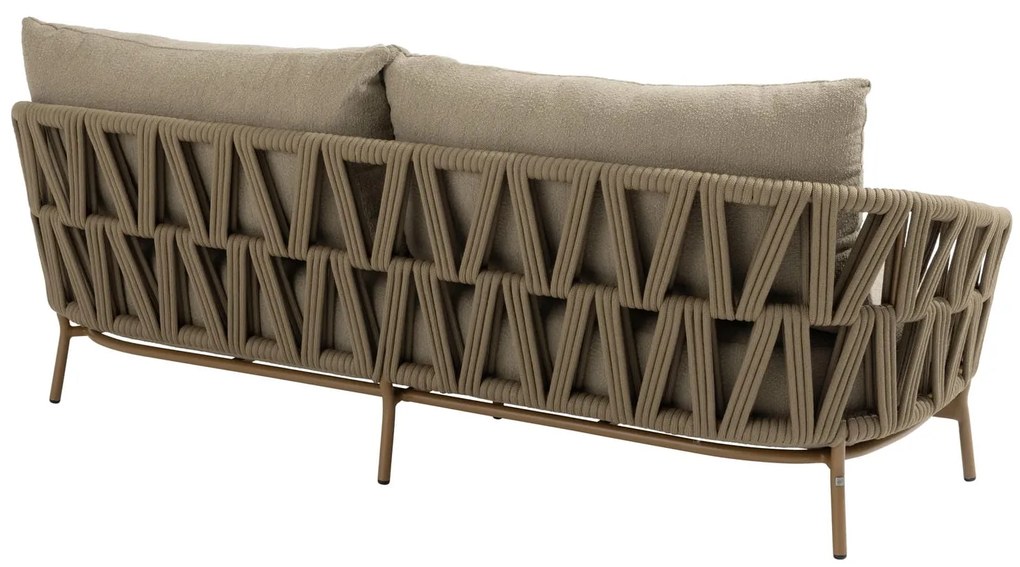 4 Seasons Outdoor Biarritz loungebank amber SALE Loungebank beige weerbestendig