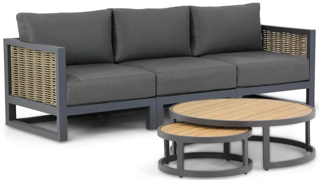 Santika Salviano/Westfield lounge tuinbank 4-delig