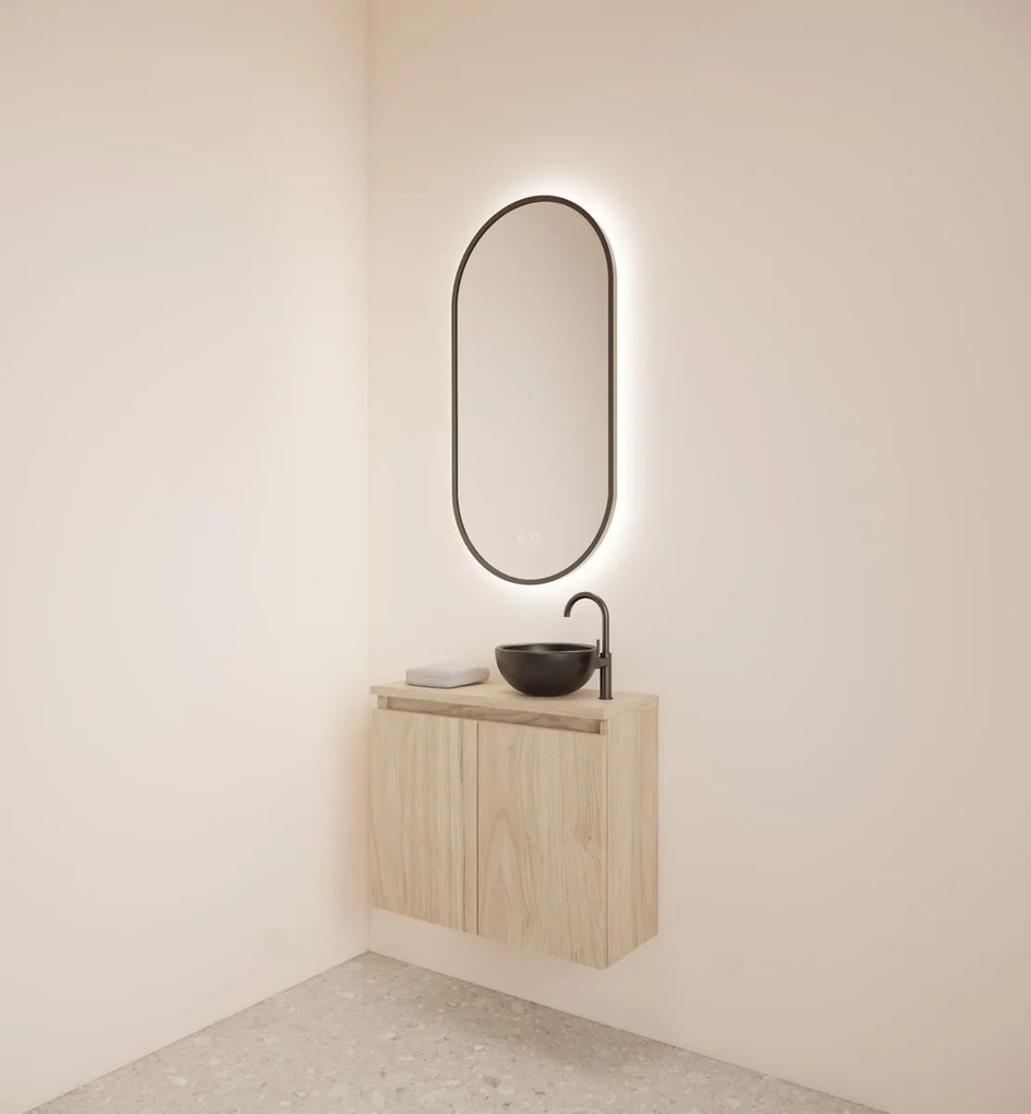 Gliss Design Echo toiletmeubel 60cm kastanje