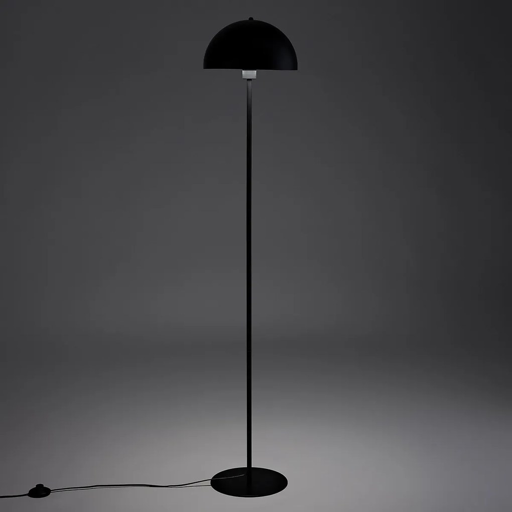Paddestoel staanlamp, messing, Capi