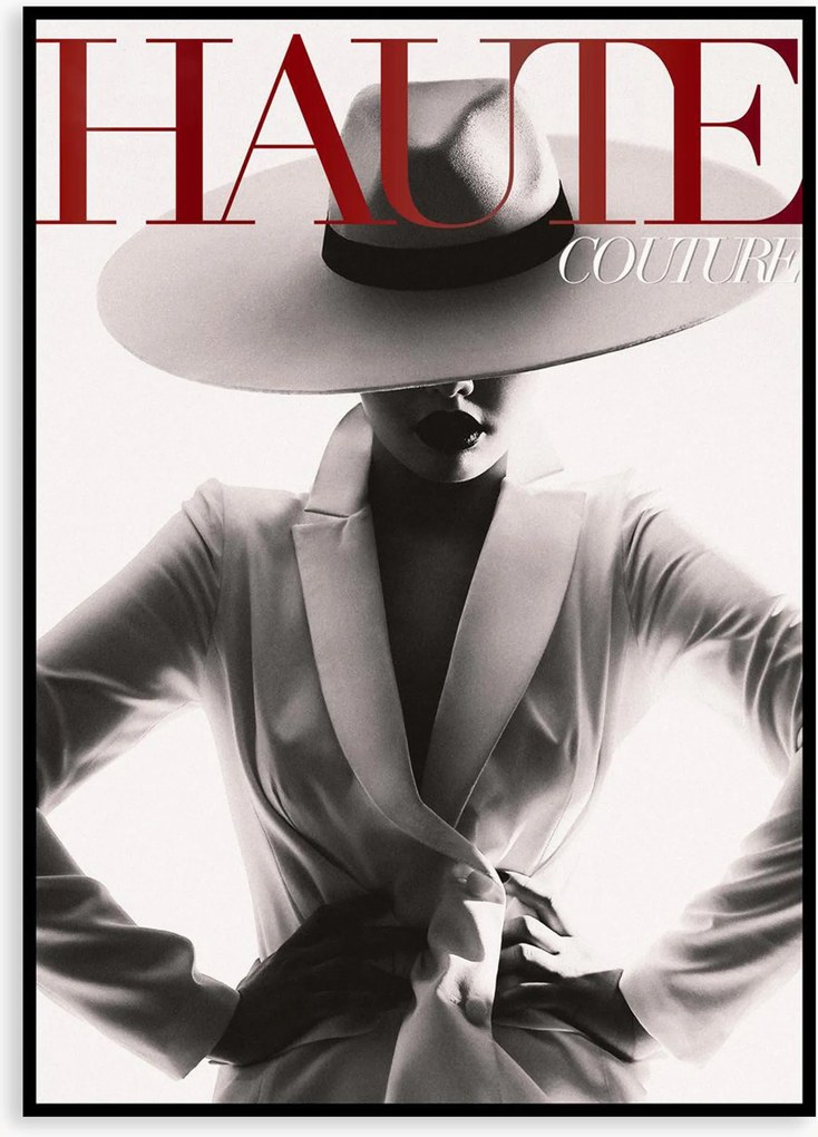 Ingelijste poster Couture 6