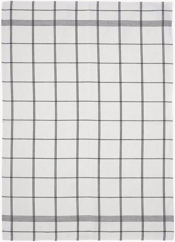 Katoenen theedoeken Minimal, 2-delig