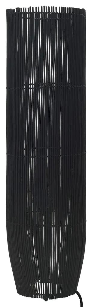 vidaXL Vloerlamp E27 52 cm wilgen zwart
