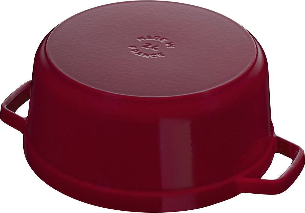 Staub La Cocotte Cocotte 28 cm / 6,75 l, Rond, Bordeaux - La Cocotte - Staub