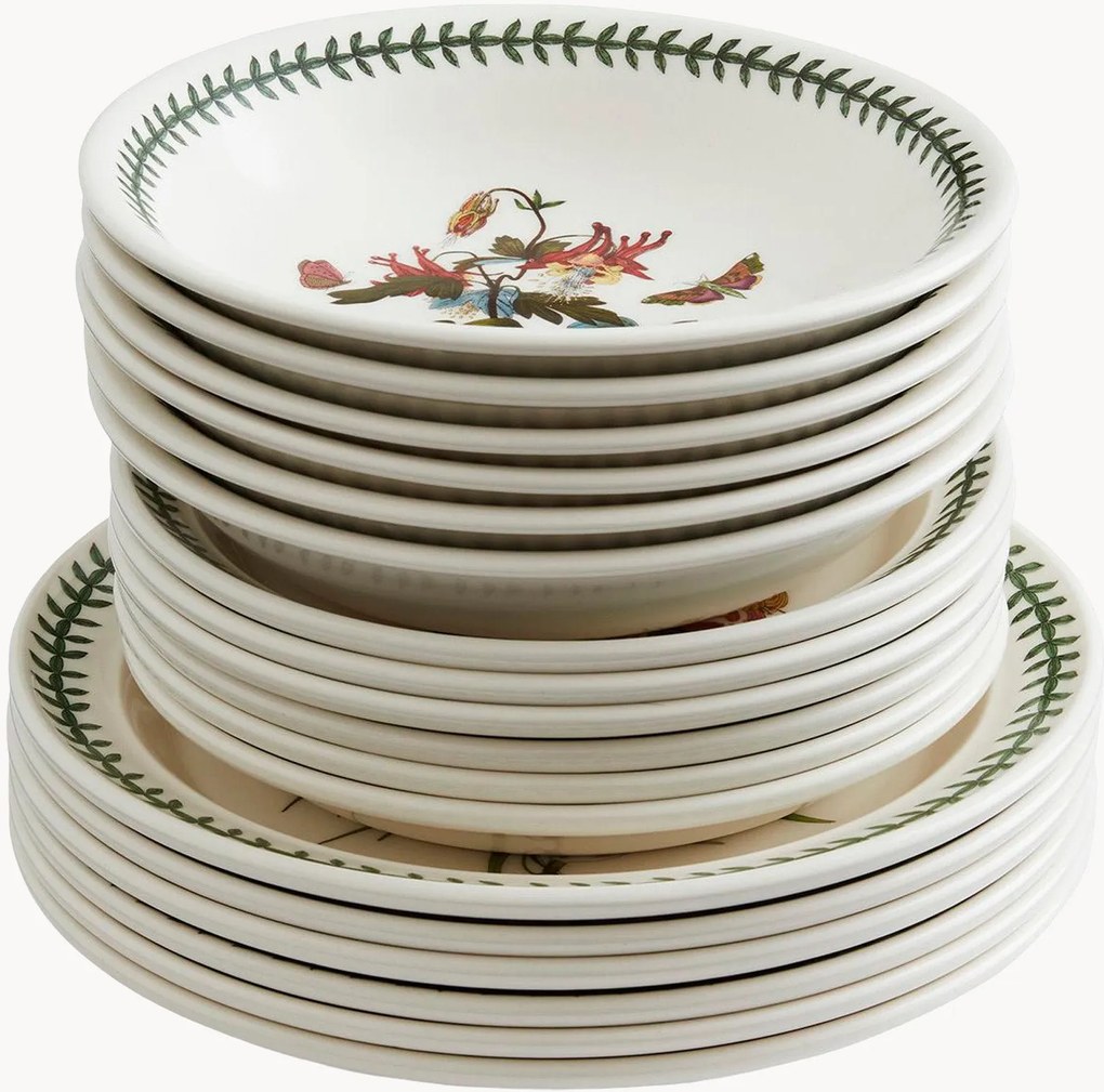 Serviesset Botanic Garden, 18-delig