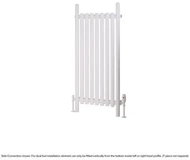 Eastbrook Lambourne horizontale radiator 55x120cm 837W wit mat