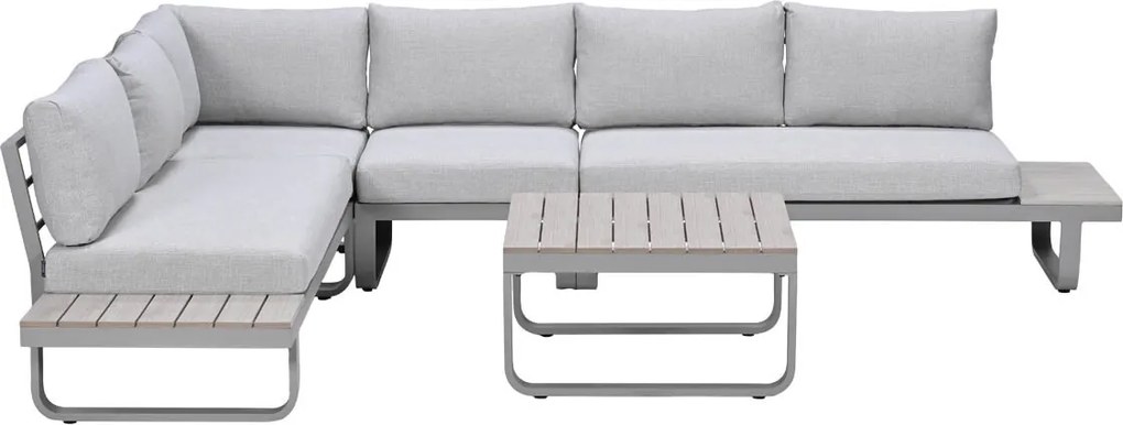 Garden Impressions Diego loungeset 5-delig - taupe - valley sand