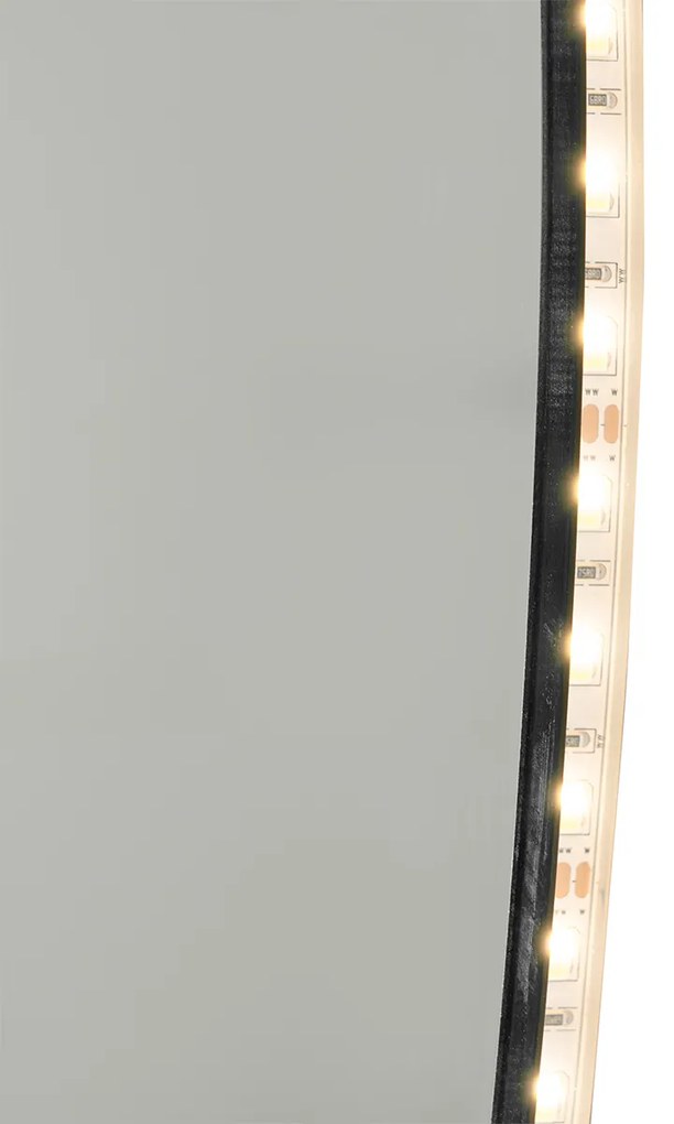 Badkamerspiegel 80 cm incl. LED en verwarming - Biba Design IP44 Lamp