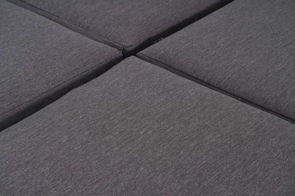 Lifestyle Garden Furniture Massimo Ligbed Met Kussen Loft/dark Grey Aluminium Taupe