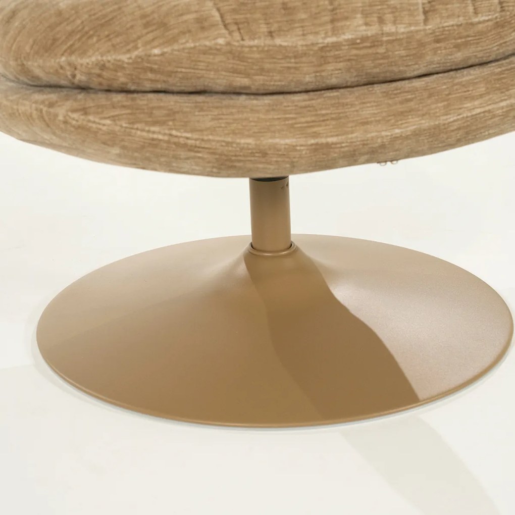 Draaibaar Fauteuil Taupe