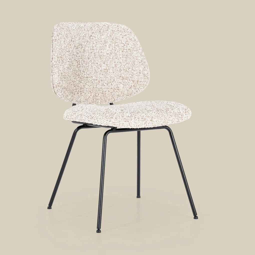 Beige Eetkamerstoel Modern