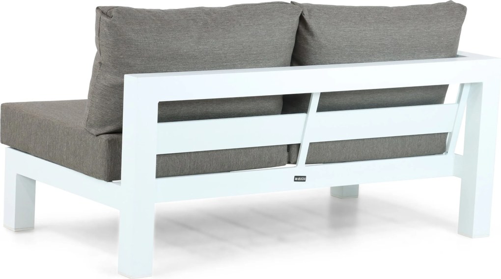 Hoek loungeset 6 personen Aluminium Wit Lifestyle Garden Furniture Luca