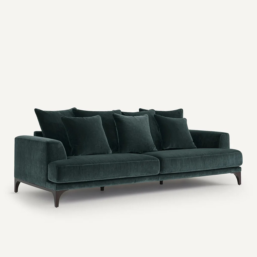 Bank, 3- of 4-zits, fluweel, ARMENTO