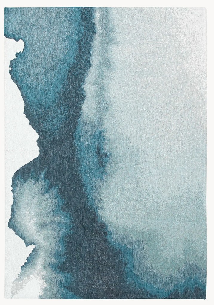 Wasbaar jacquard in- & outdoor vloerkleed Lagoon