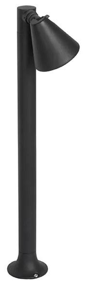 Modern buiten paaltje zwart 60 cm IP44 verstelbaar - Ciara Modern GU10 IP44 Buitenverlichting