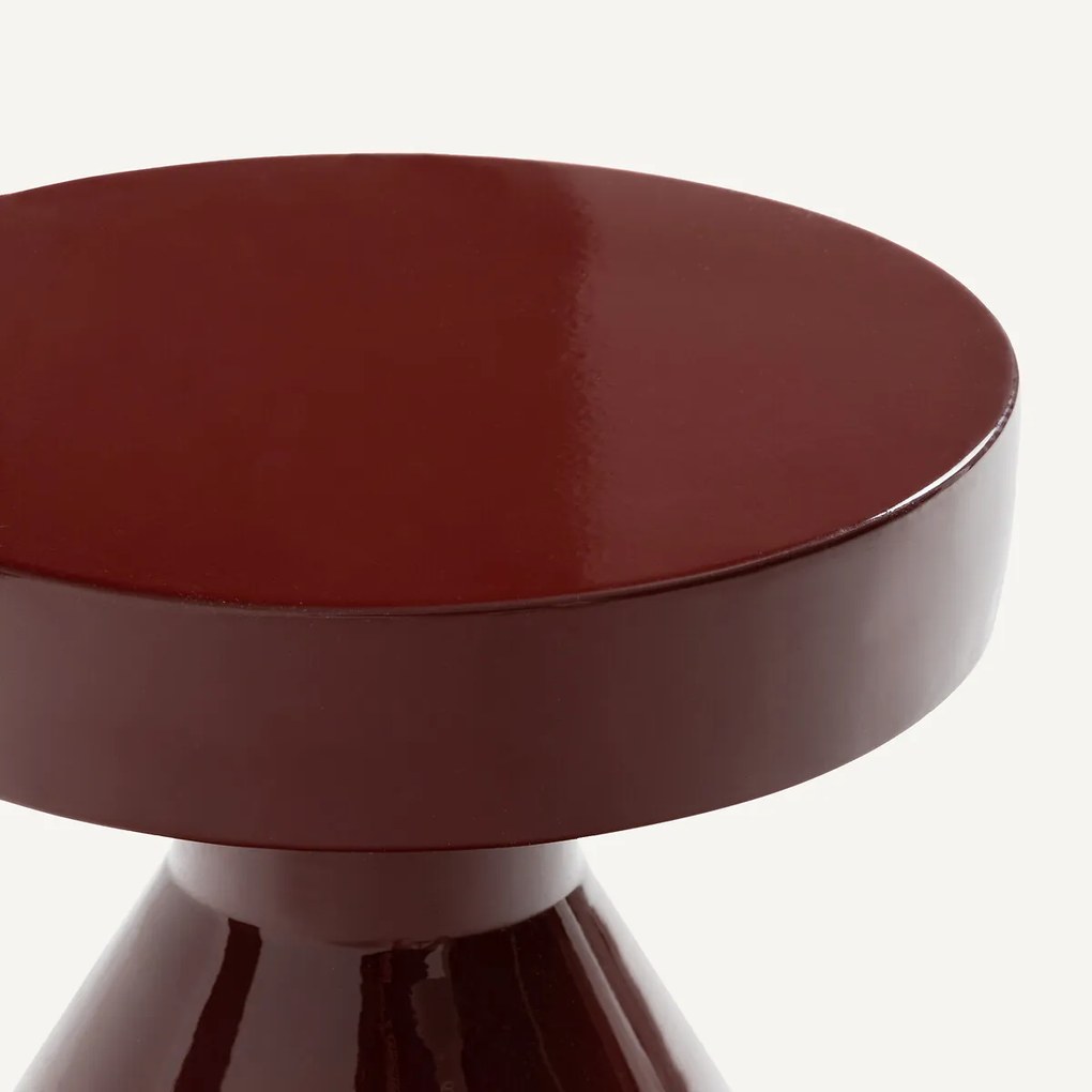 Bijzettafel van gelakt ijzermetaal Brion