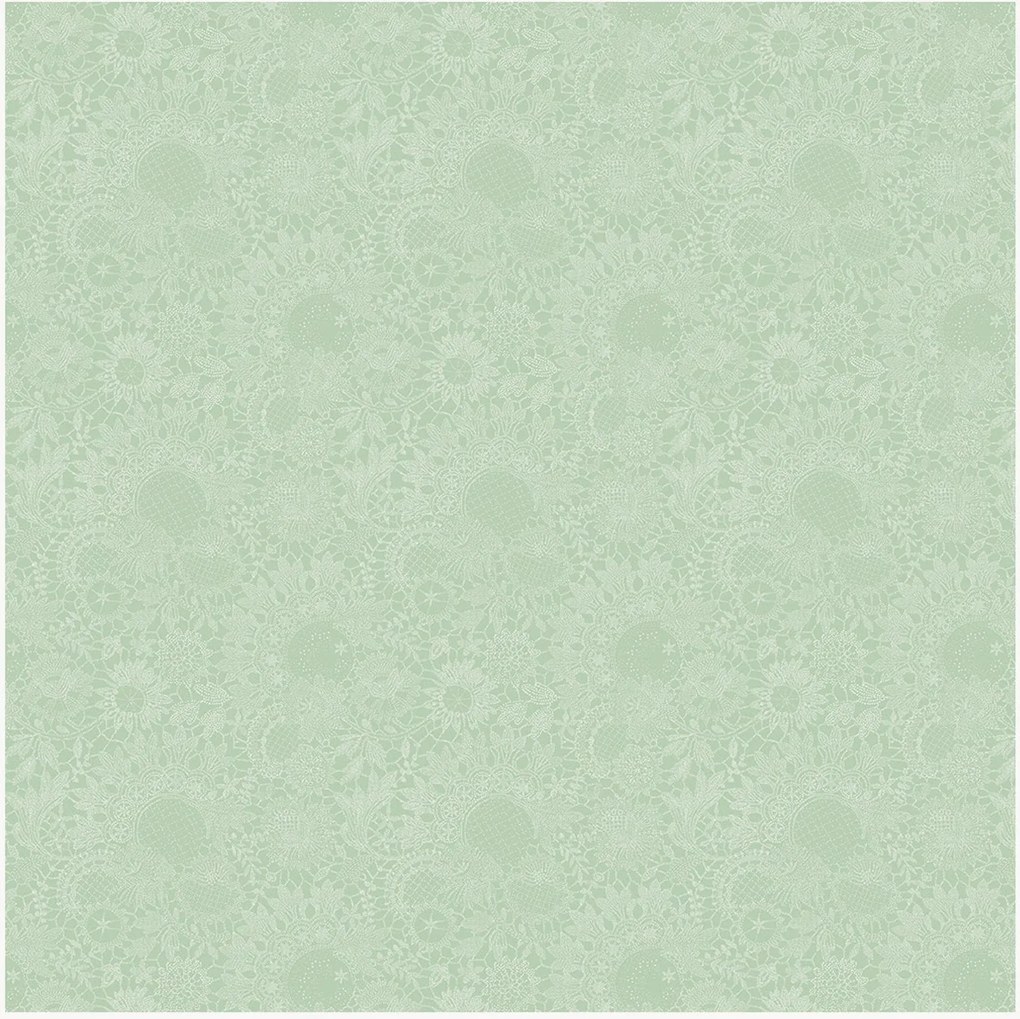 Jacquard tafelkleed Mille Guipures Jade