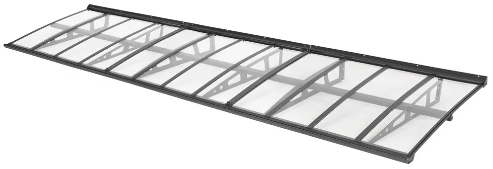 Deurluifel Kassel 100 x 450 cm CoverTech antraciet