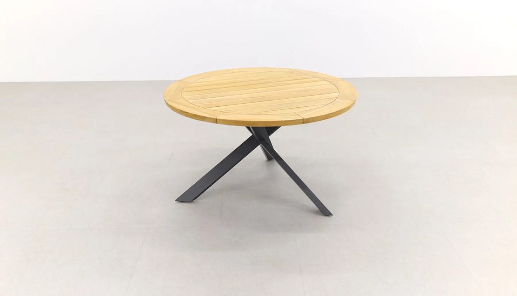4 Seasons Veneto/Prado ronde tuinset - Ø130 cm. - stapelbaar