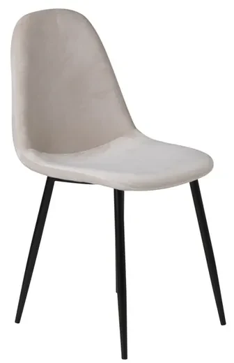 Jörn Eetkamerstoel - Inger - Beige - Fluweel - Jörn