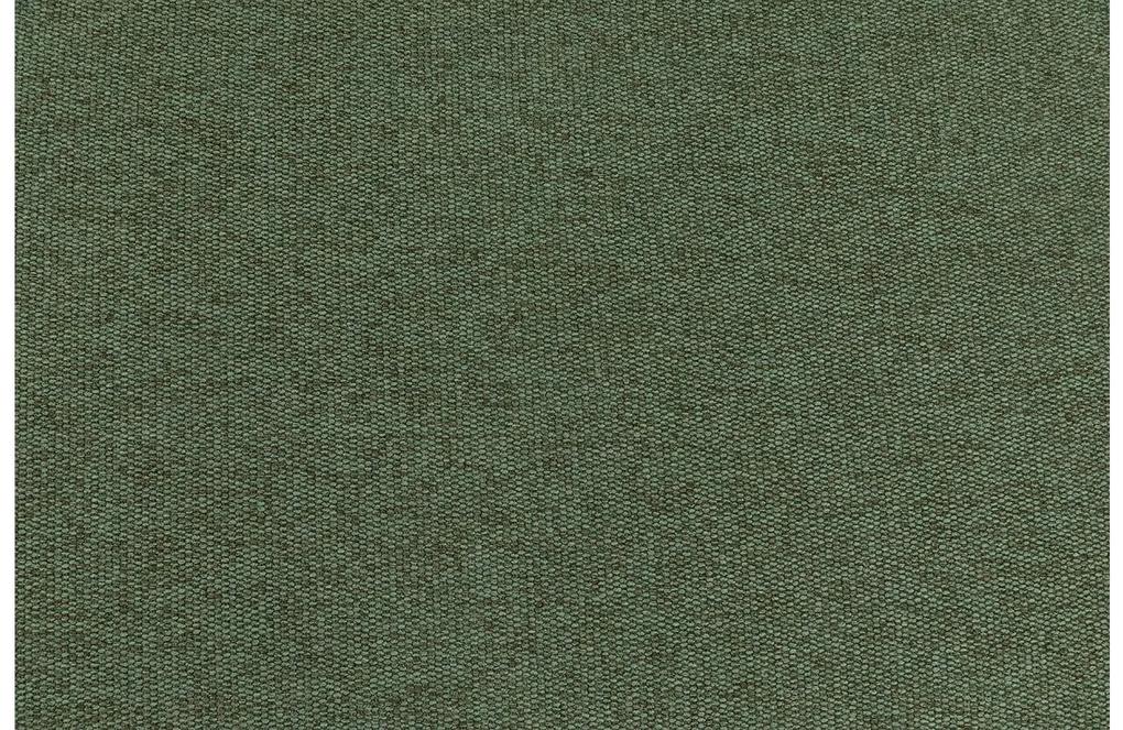 Goossens Excellent Hoekbank Prato groen, stof, 3-zits, modern design