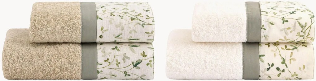 Katoenen handdoekenset Ivy, 4-delig