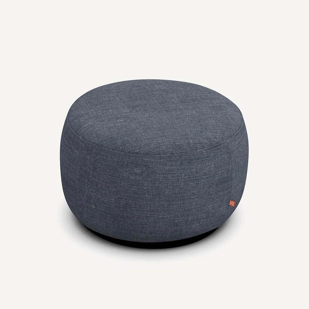 XL voetensteun Rosebury van katoen en linnen, ontwerp Emmanuel Gallina