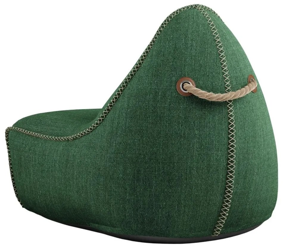 Cobana Lounge Chair & Pouf Outdoor - Groen