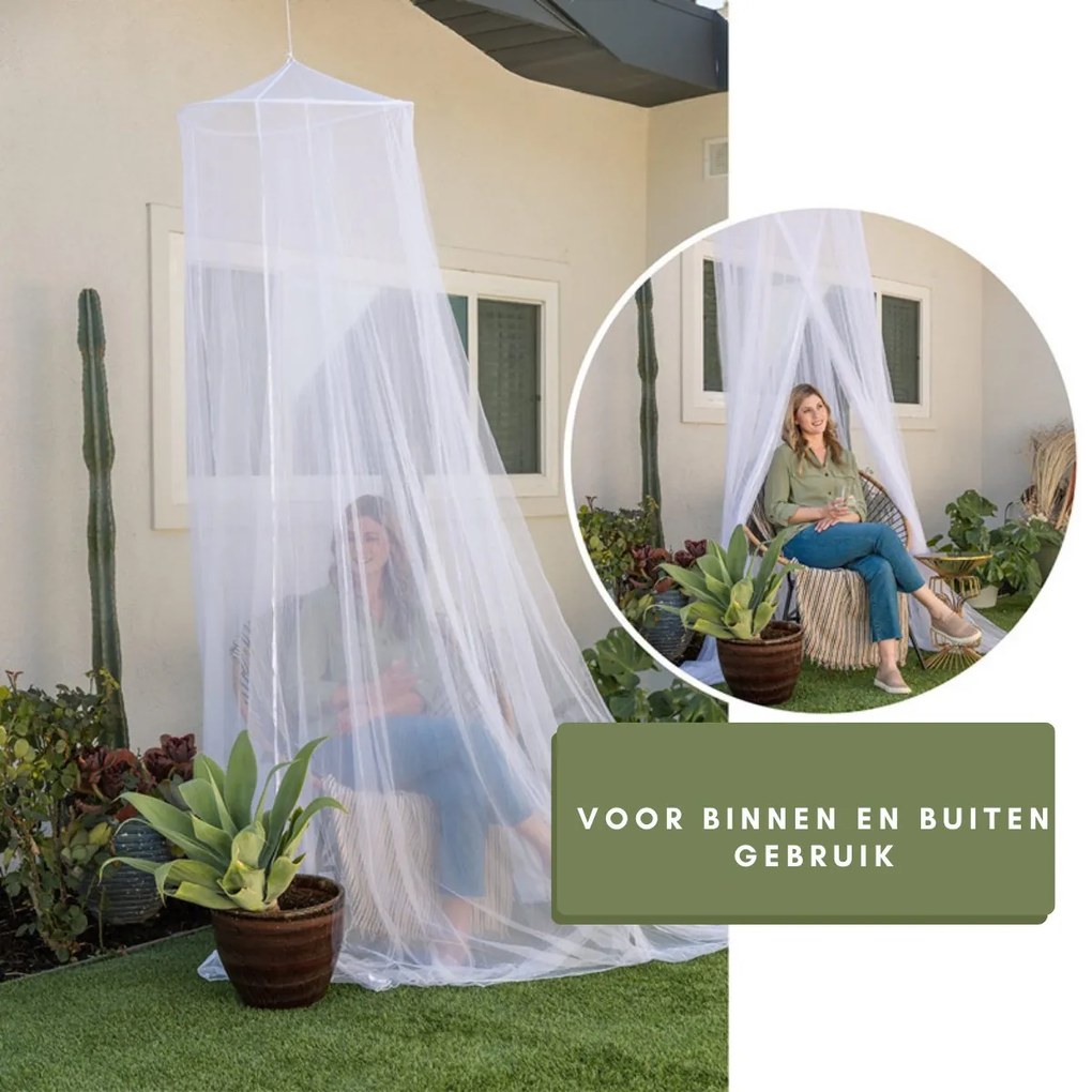 Niceey Klamboe XXL - 2 Persoons -  Wit