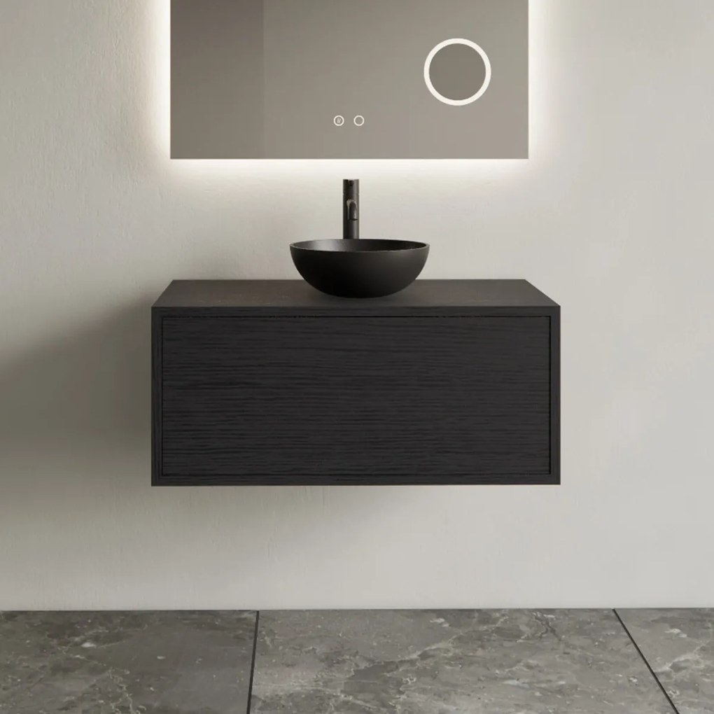 Gliss Design Joa badmeubel 70cm black veneer